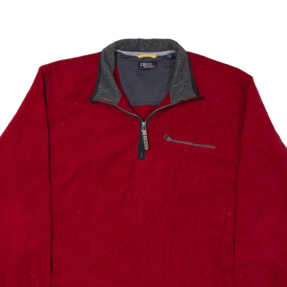 Izod Performance 1/4 zip mens pullover size small. - Picture 3 of 5